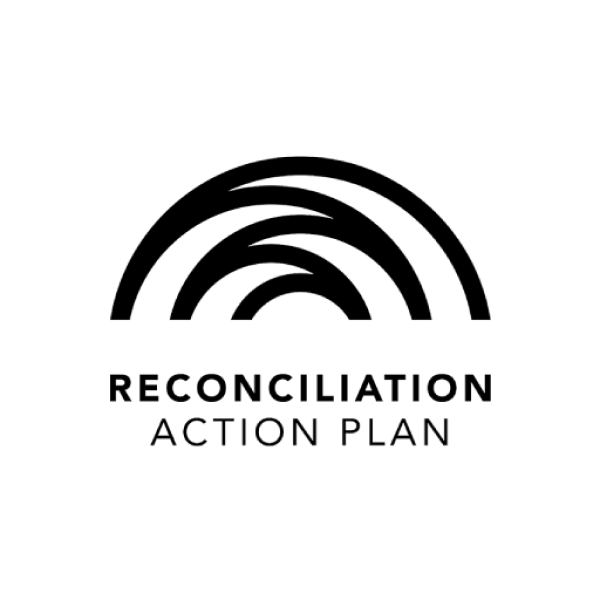 Reconciliation text icon